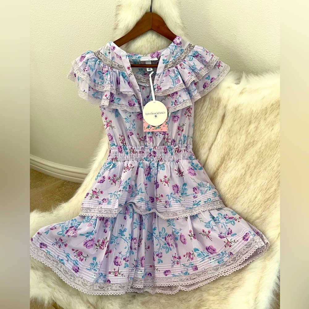 LoveShackFancy x Target Purple Dress